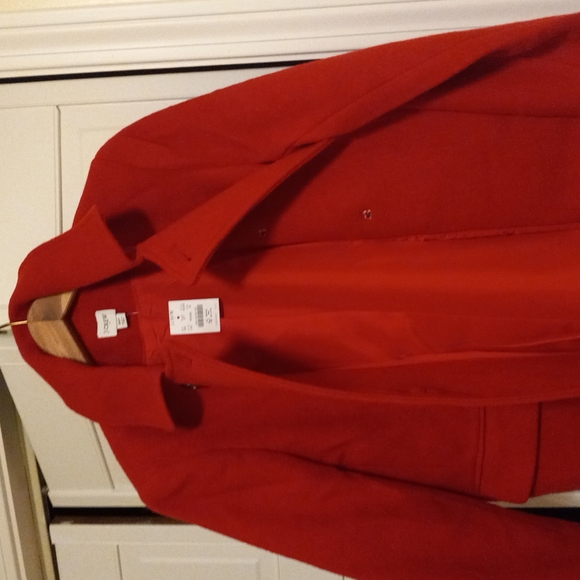 J. Crew winter coat red, size 6P. NWT - Picture 3 of 7
